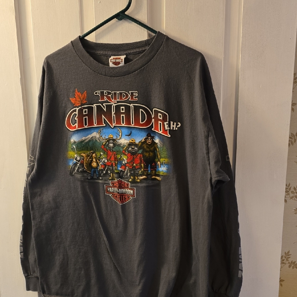 Harley Davidson Long-sleeve T-shirt